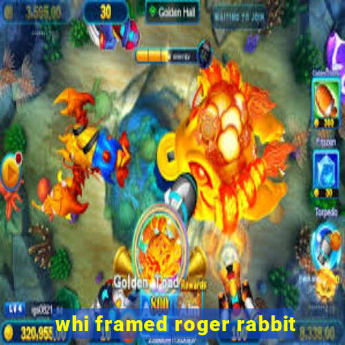 whi framed roger rabbit